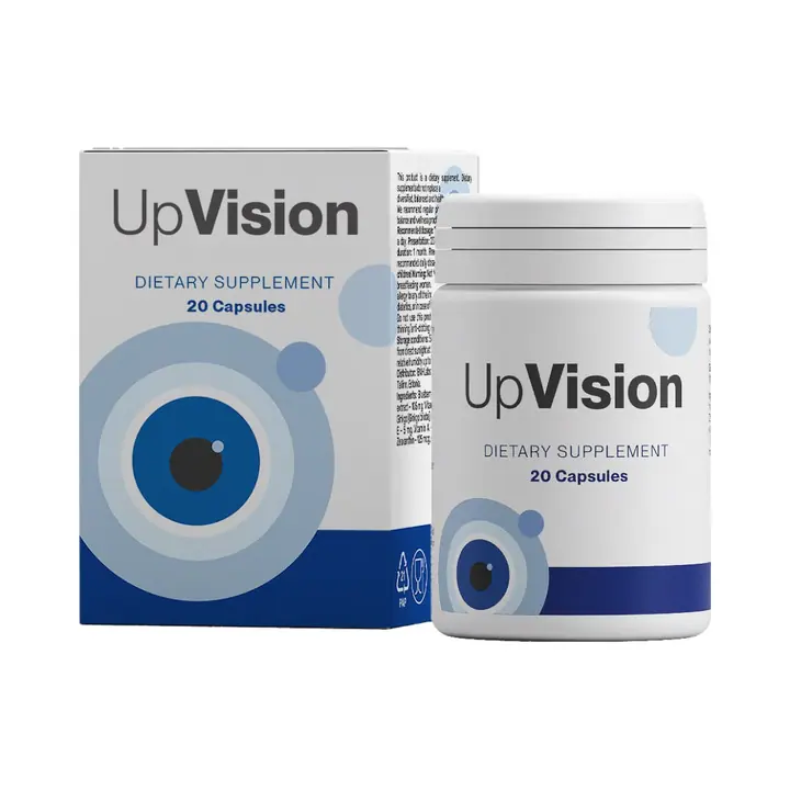 Die Packung zu Upvision, 20 Kapseln